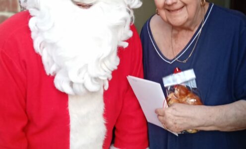 Père Noël en visite chez les 4×20